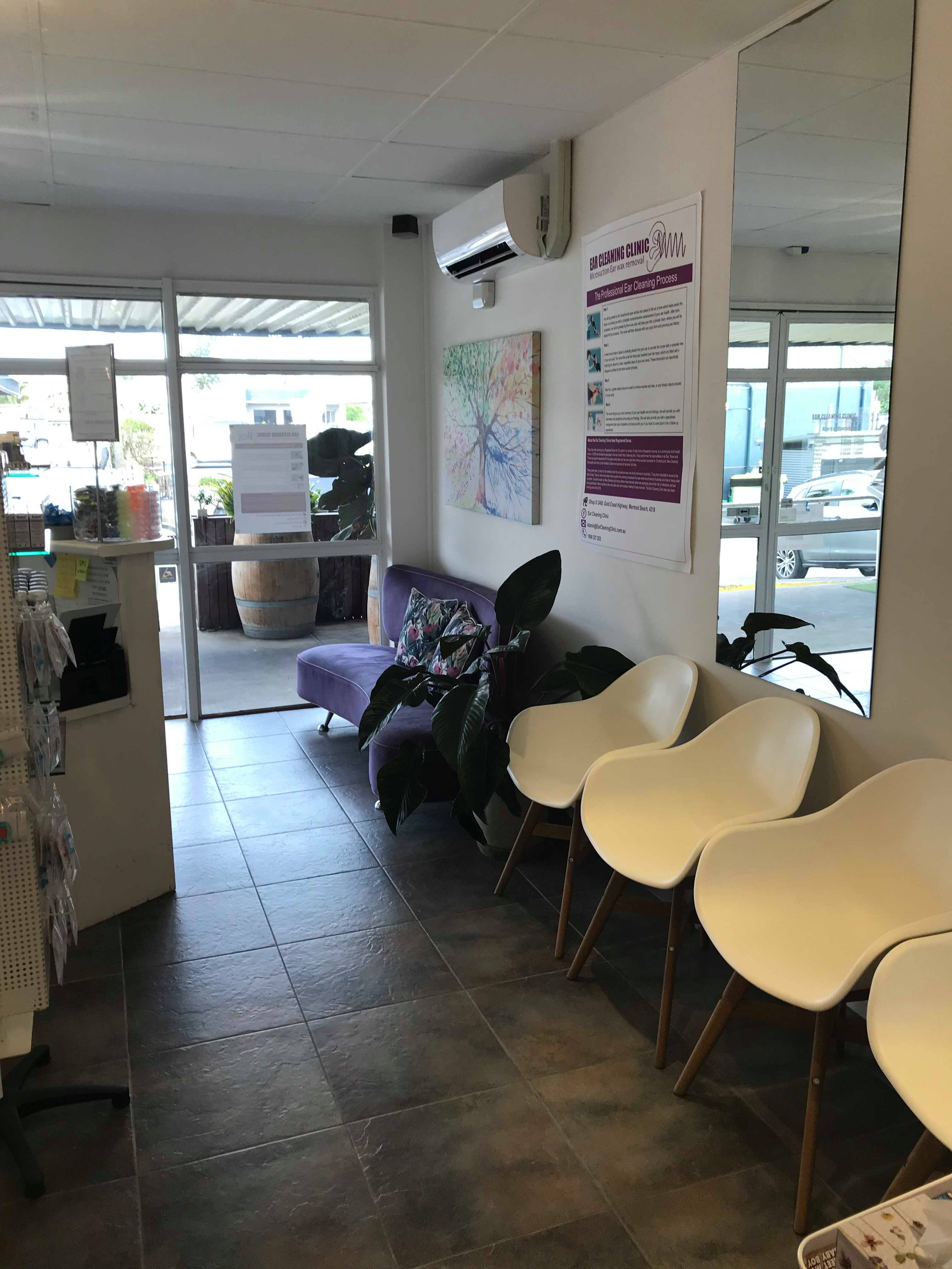 Reception - Ear Cleaning Clinic